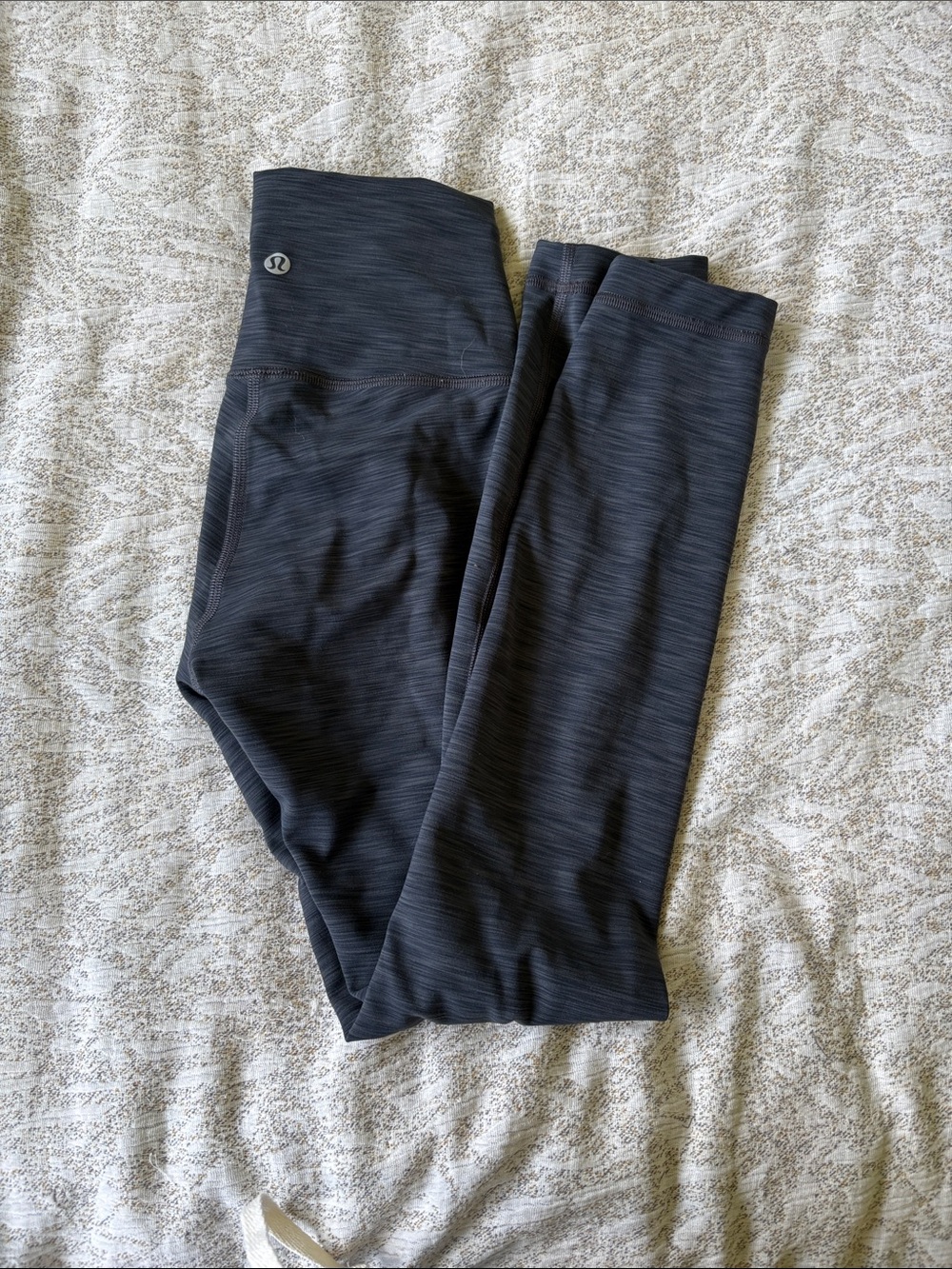 lululemon athletica Charcoal Heather High-Rise Leggings